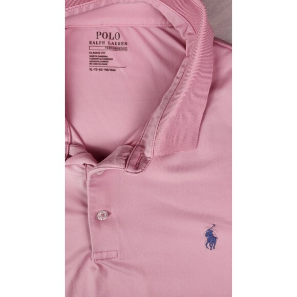 Polo Ralph Lauren Men’s Polo Shirt XL – Light Pink, Golf Preppy Logo - Picture 4 of 9